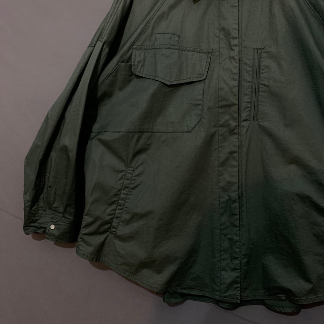 82 시스템 자수 야상 셔츠 자켓 셔켓 상품이미지5