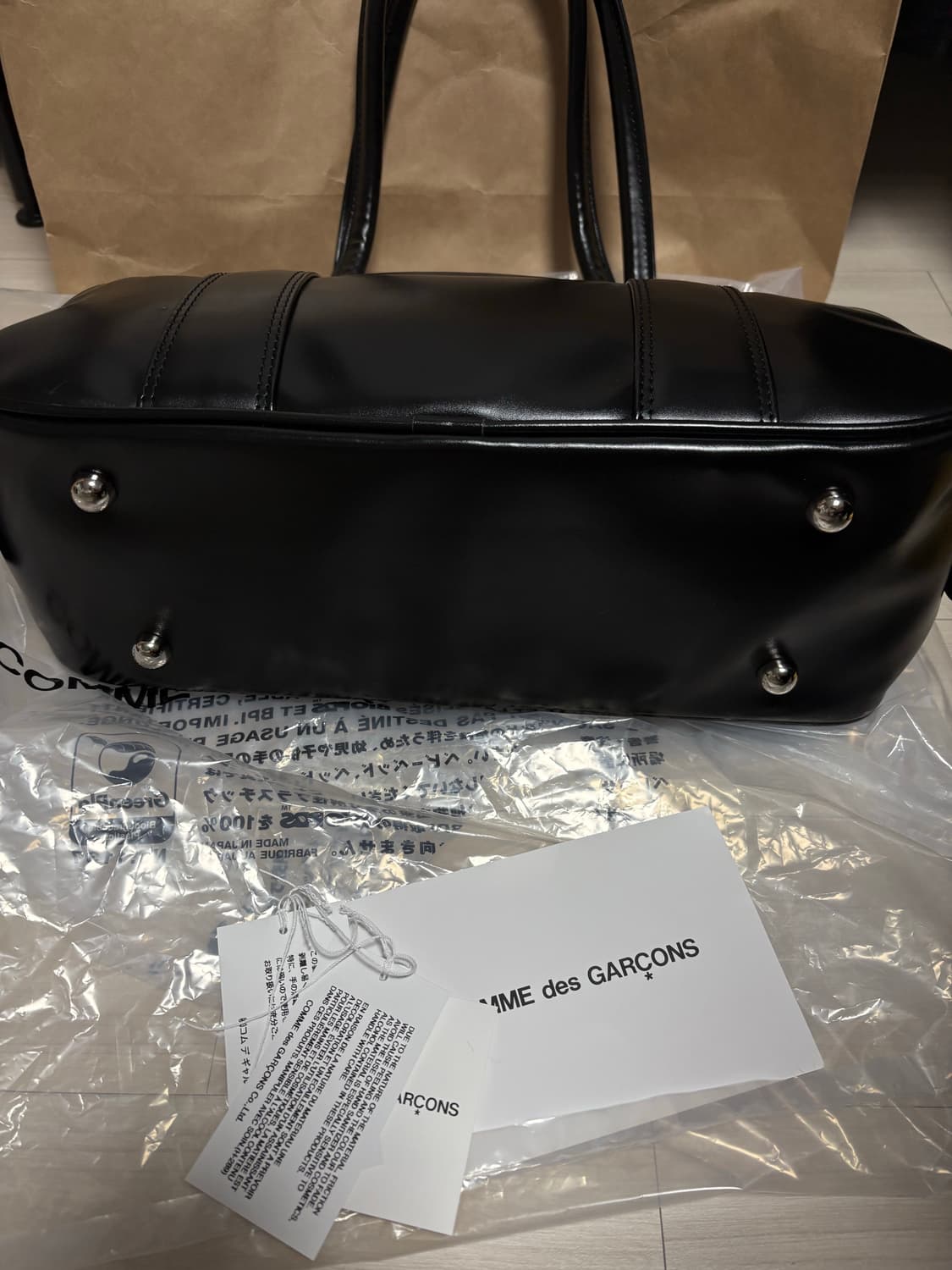 꼼데가르송 더블지퍼백 상품이미지3