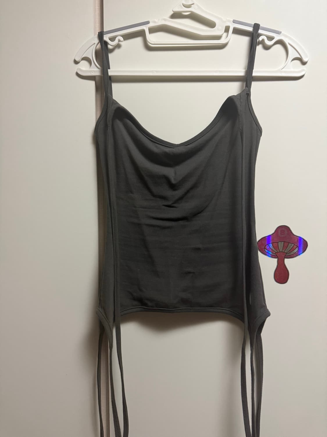 Coyseio halter strap sleeveless charcoal 상품이미지2