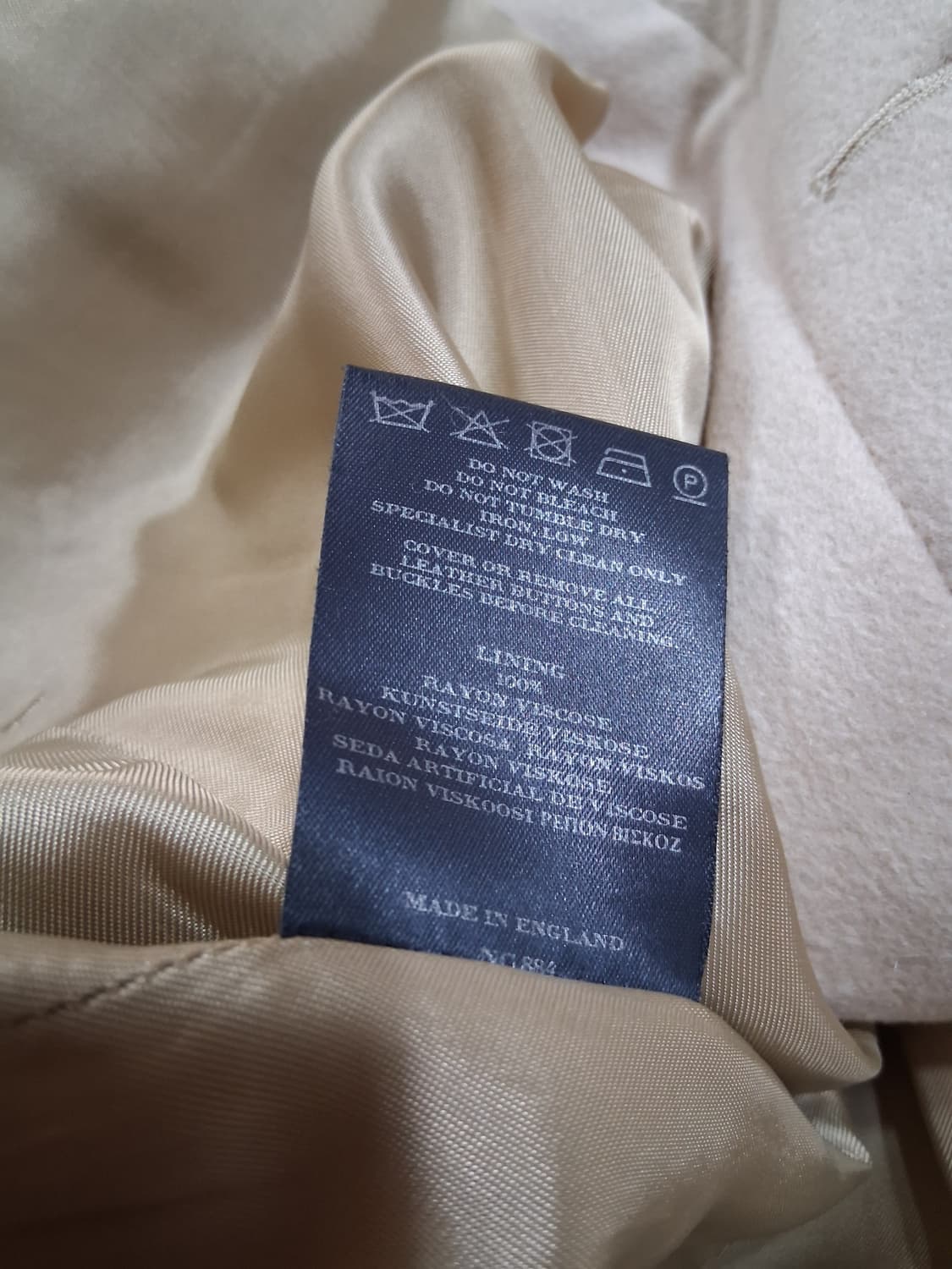 버버리런던캐시미어앙고라울코트(정품) 상품이미지4