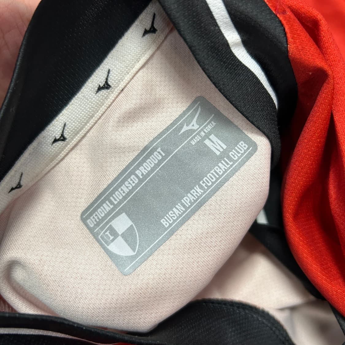 미즈노 부산아이파크 2025 백가온 유니폼(M) 상품이미지6