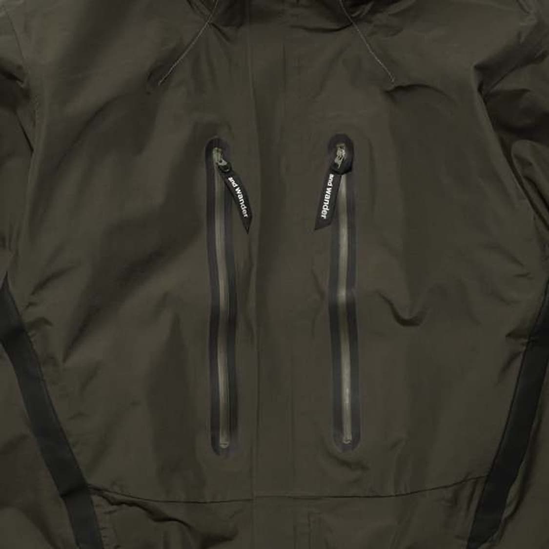 and wander 2.5L hiker rain jacket khaki 상품이미지5