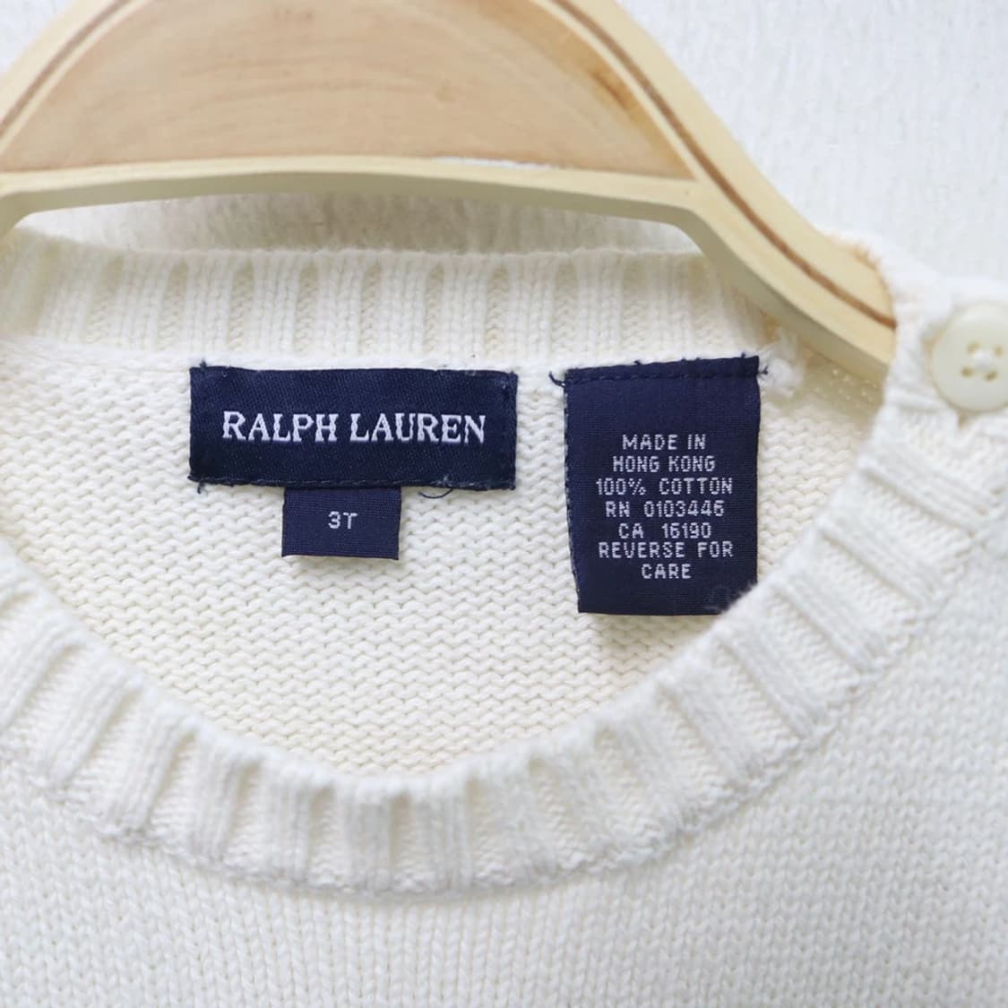 랄프로렌 키즈 곰돌이 자수 니트 3T 62005 상품이미지9