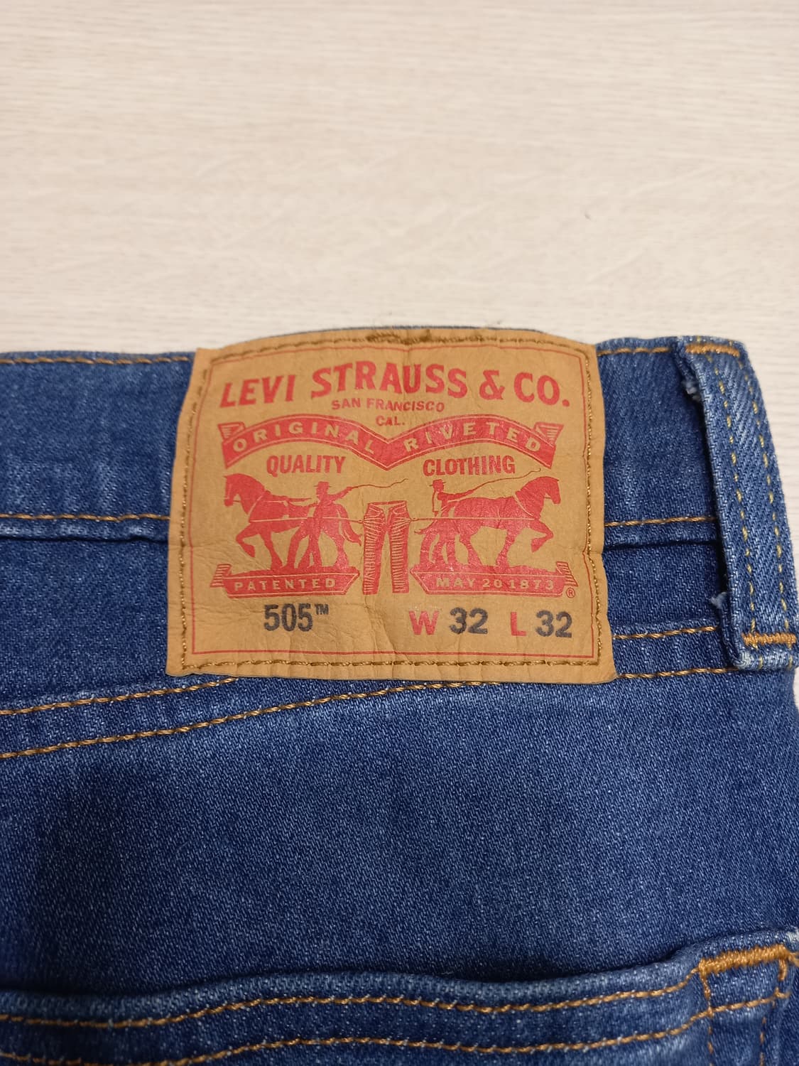33 리바이스505 이집트 스판 일자진 33-442 상품이미지5