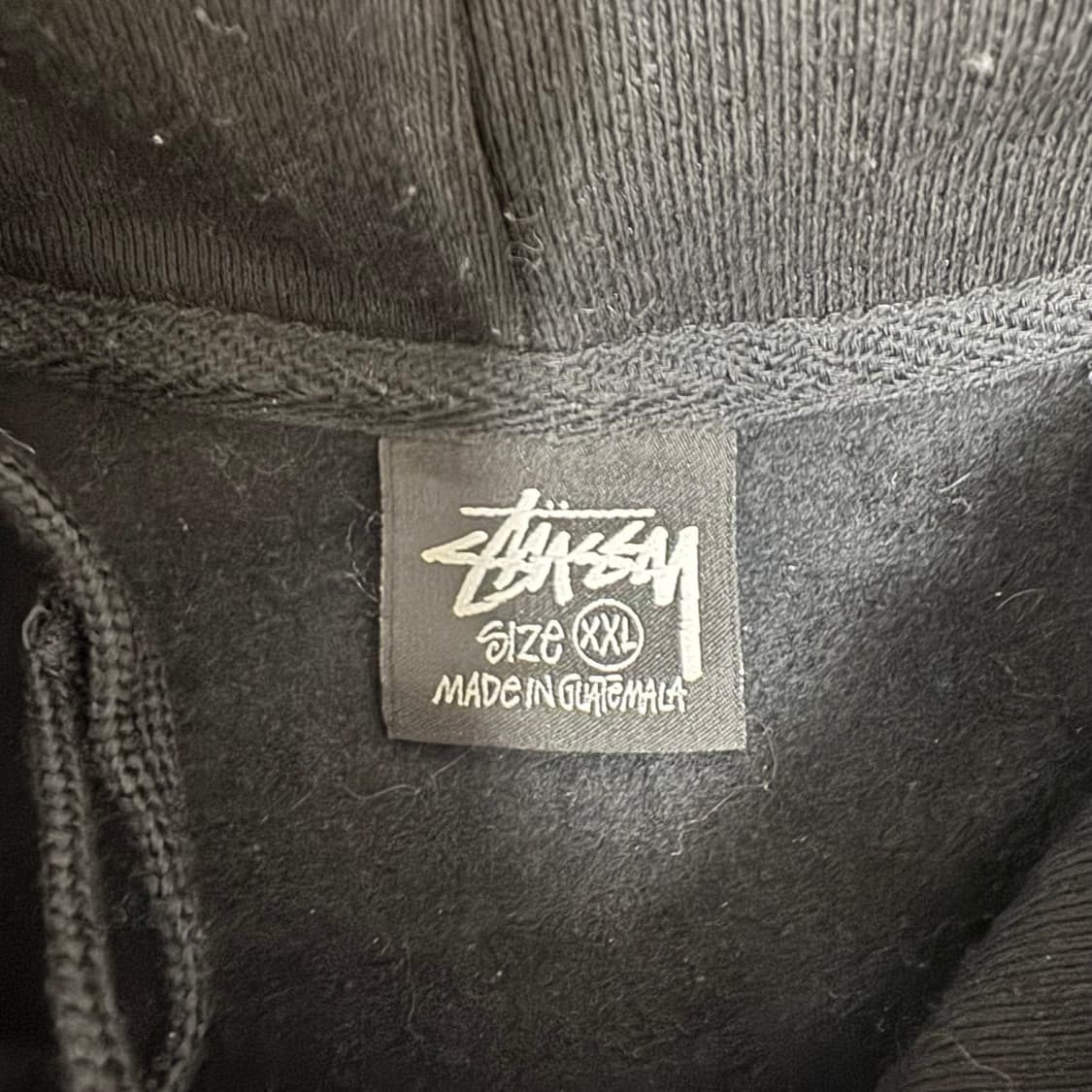 (XXL) 스투시 소다캔 후드 블랙 상품이미지4