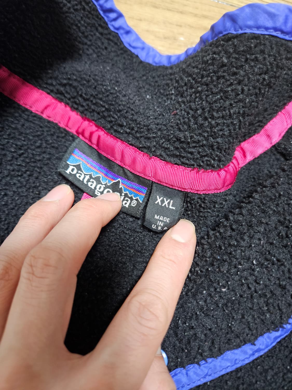 파타고니아 90s 구형 신칠라 2xl 팝니다! 상품이미지3