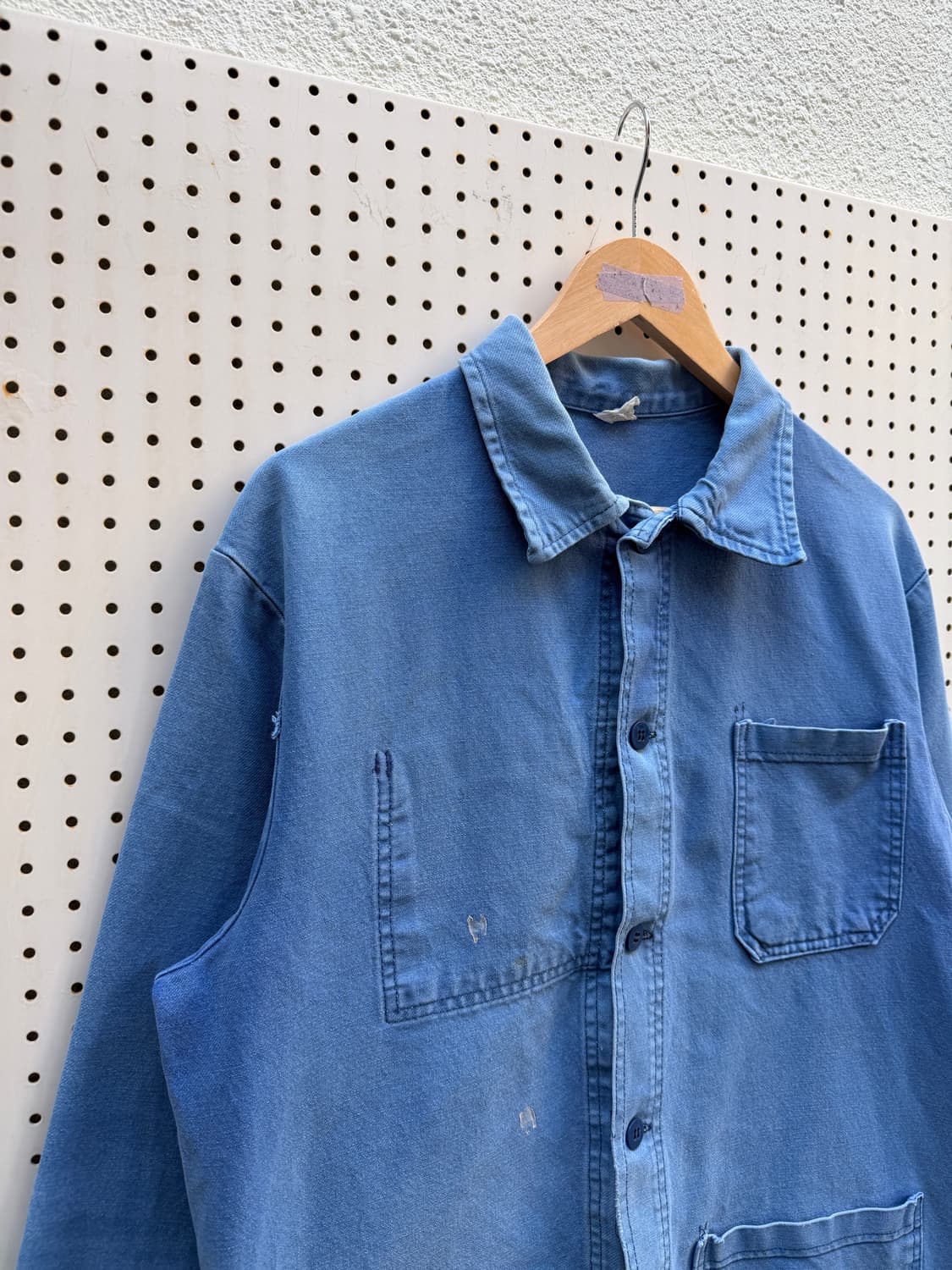 WASHED OLD FRENCH HBT REPAIR 프렌치워크자켓 상품이미지7