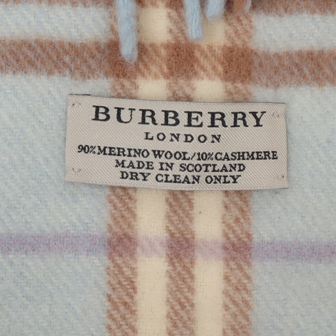 버버리 캐시미어 블렌드 노바체크 머플러 상품이미지8