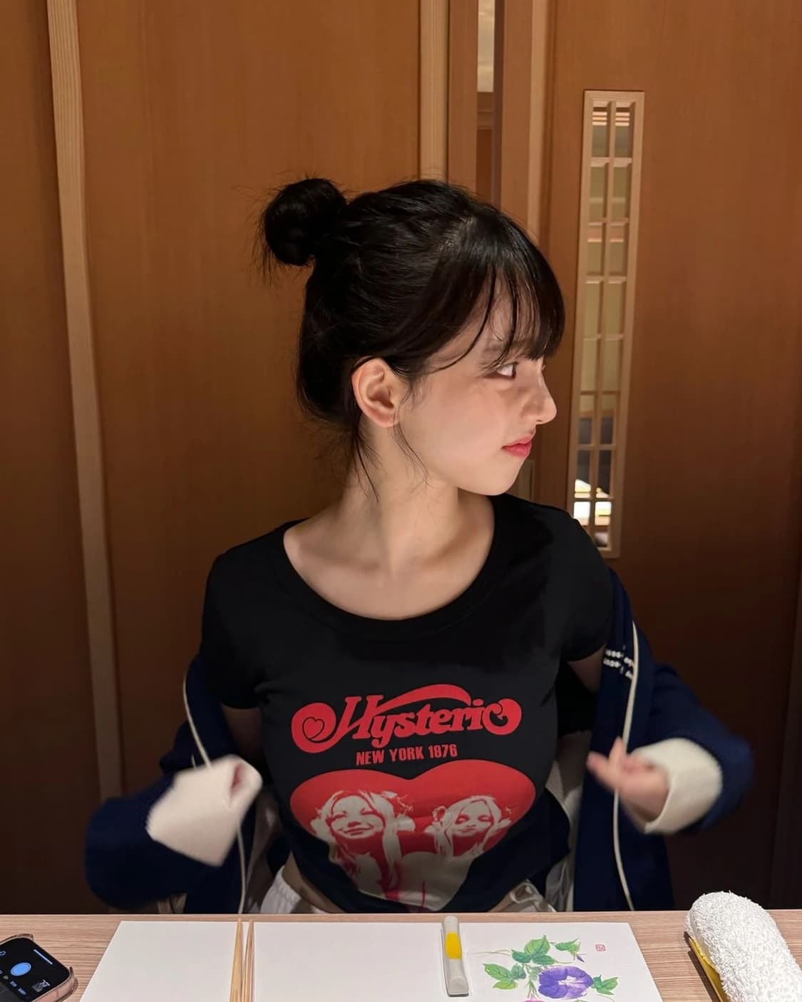 히스테릭글래머 카리나 반팔티 상품이미지2