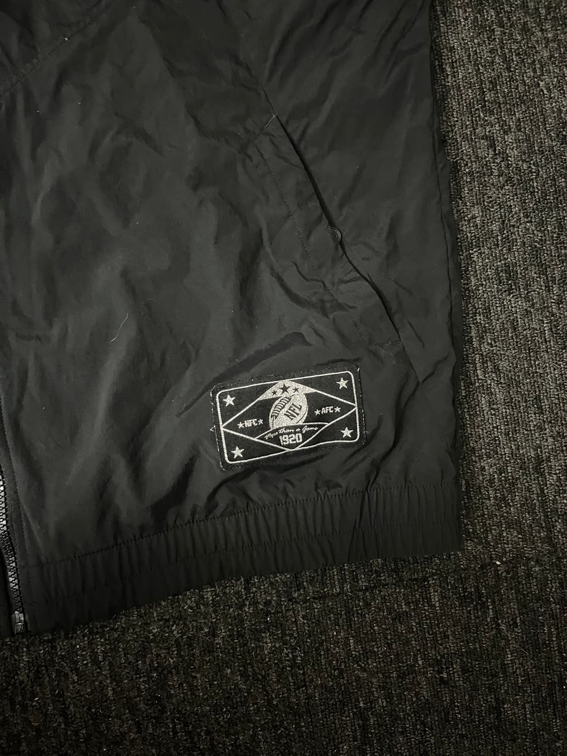 NFL 블랙 바람막이 상품이미지4