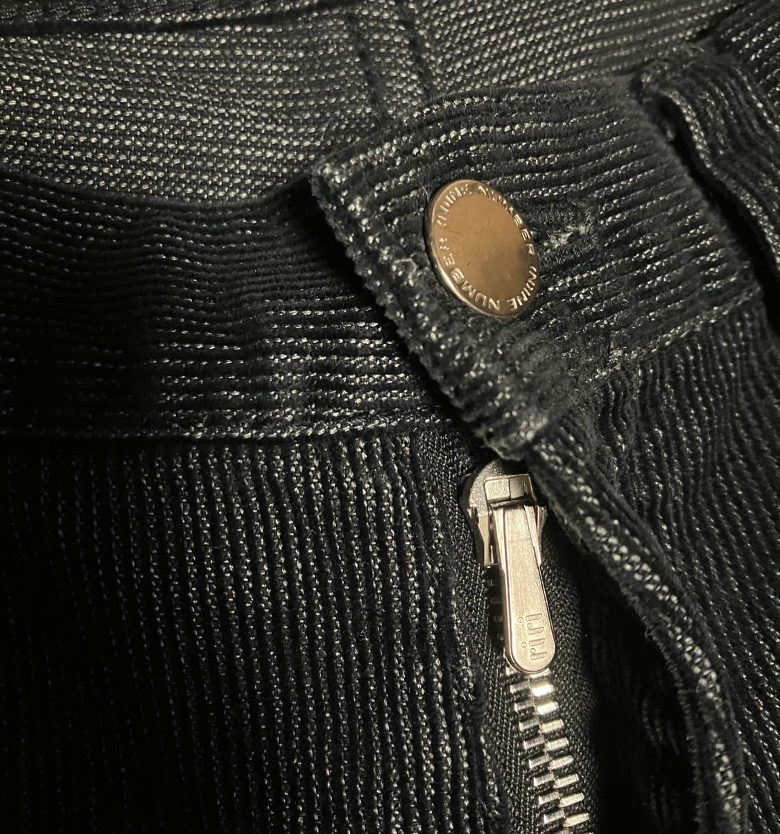 Straight fit corduroy black pants 상품이미지4