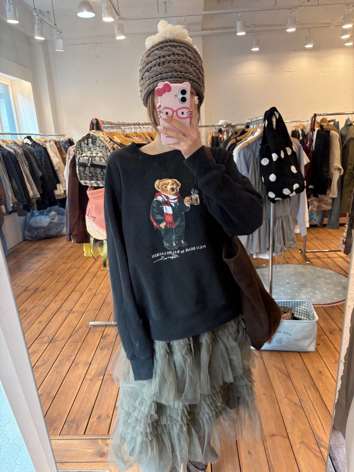 폴로 베어 맨투맨 상품이미지2