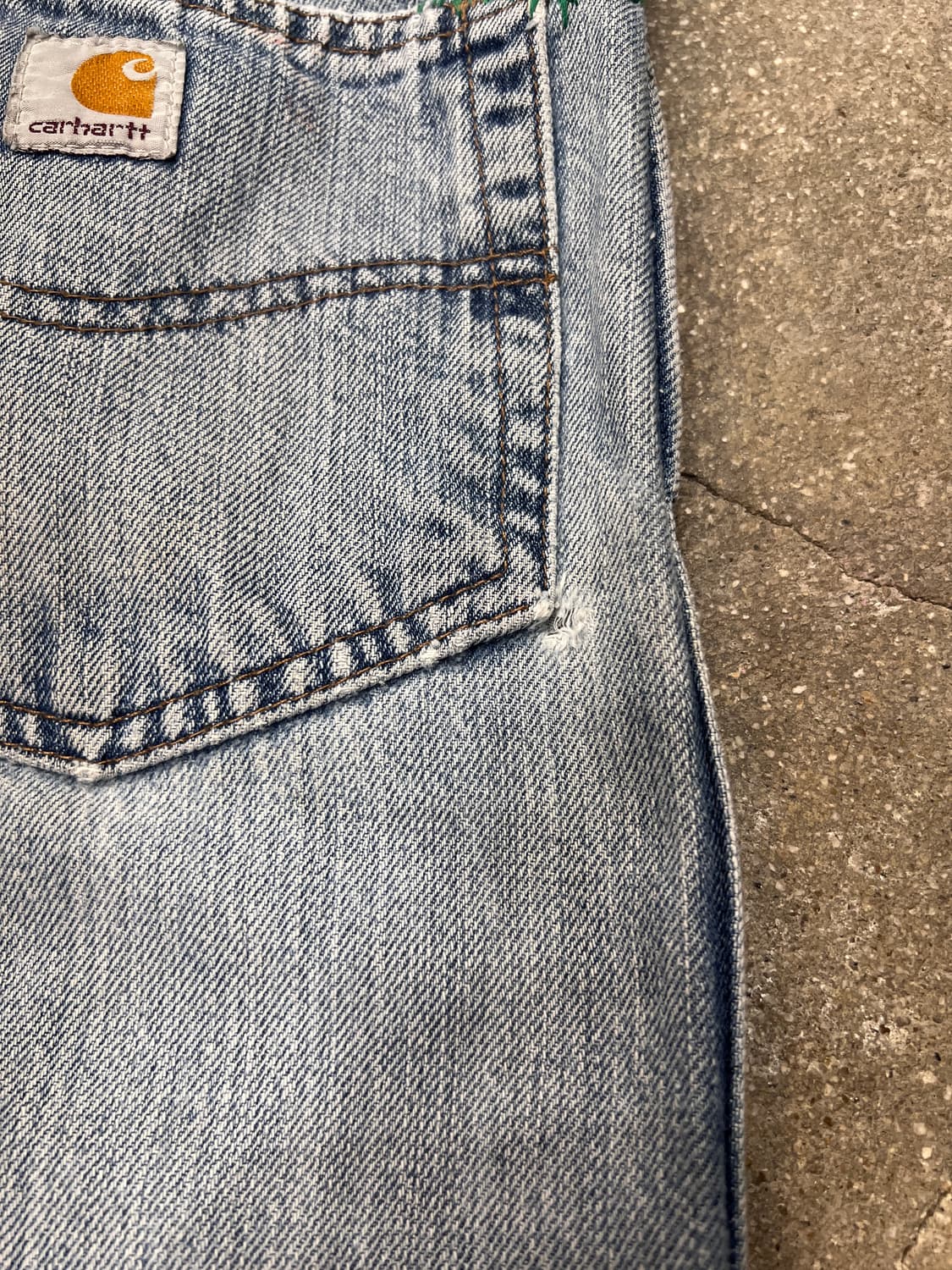 칼하트 루즈핏 데님 상품이미지8