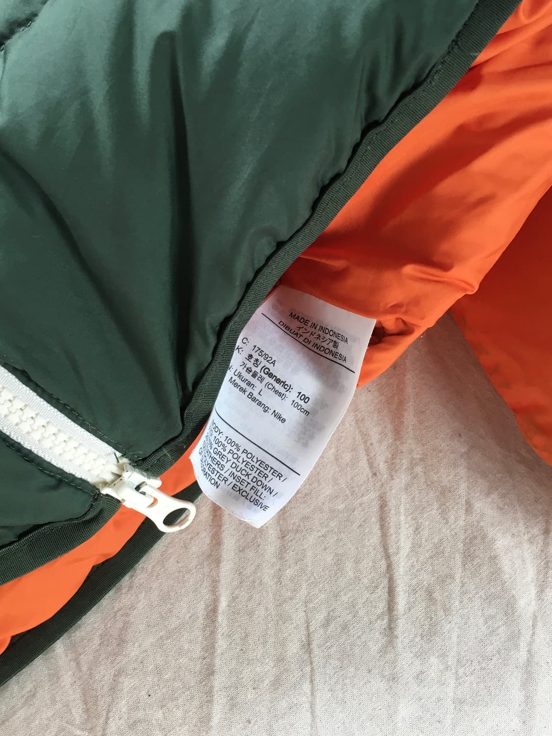 나이키 가슴로고 패딩 상품이미지5