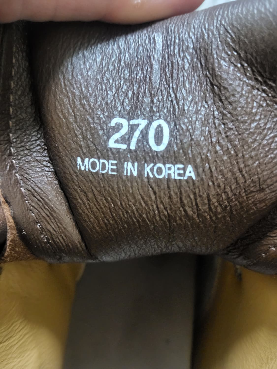 에코로바 수제등산화 265~270 미사용신품  상품이미지2