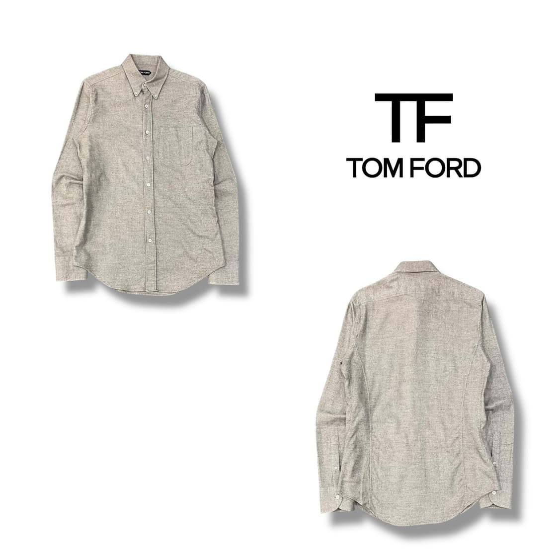  톰포드 체크 셔츠 y13954 상품이미지1