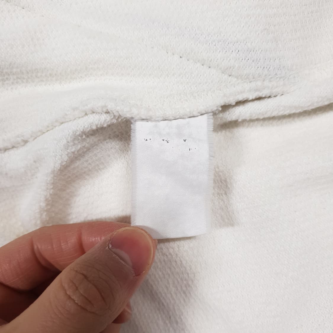 실측 M (95) 정품 CP컴퍼니 시스루 코튼 집업 자켓 크림 상품이미지8