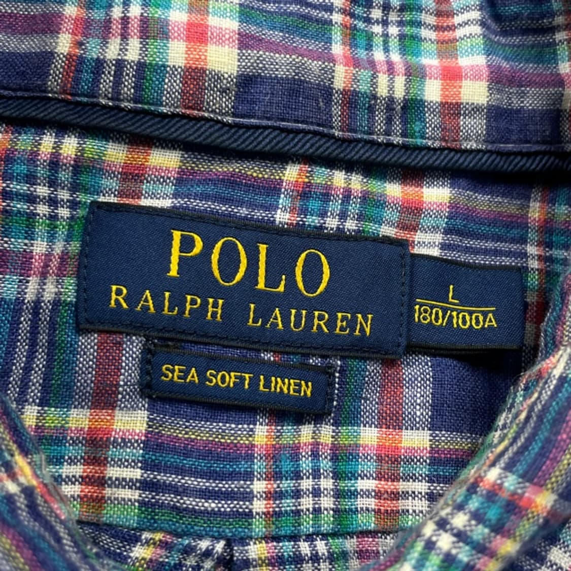 100 폴로 랄프로렌 신형 린넨 셔츠 상품이미지3