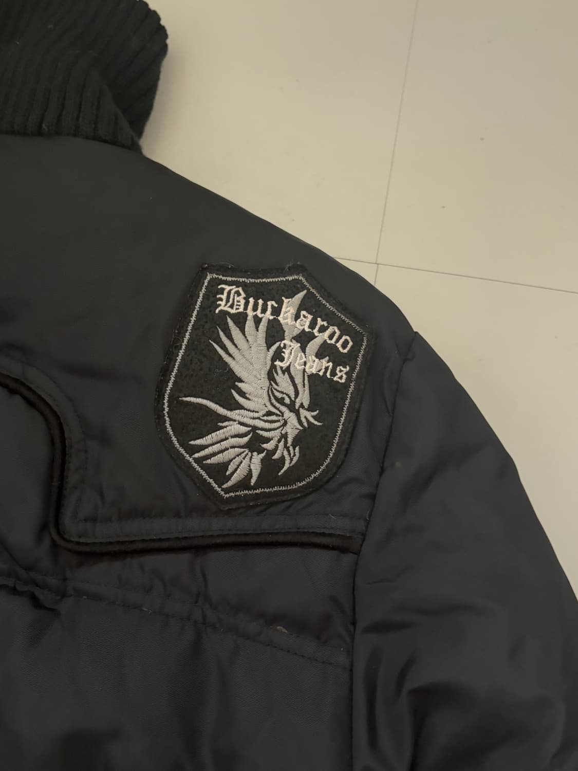 • Black Buckaroo ma-1 Detail High-neck P 상품이미지10