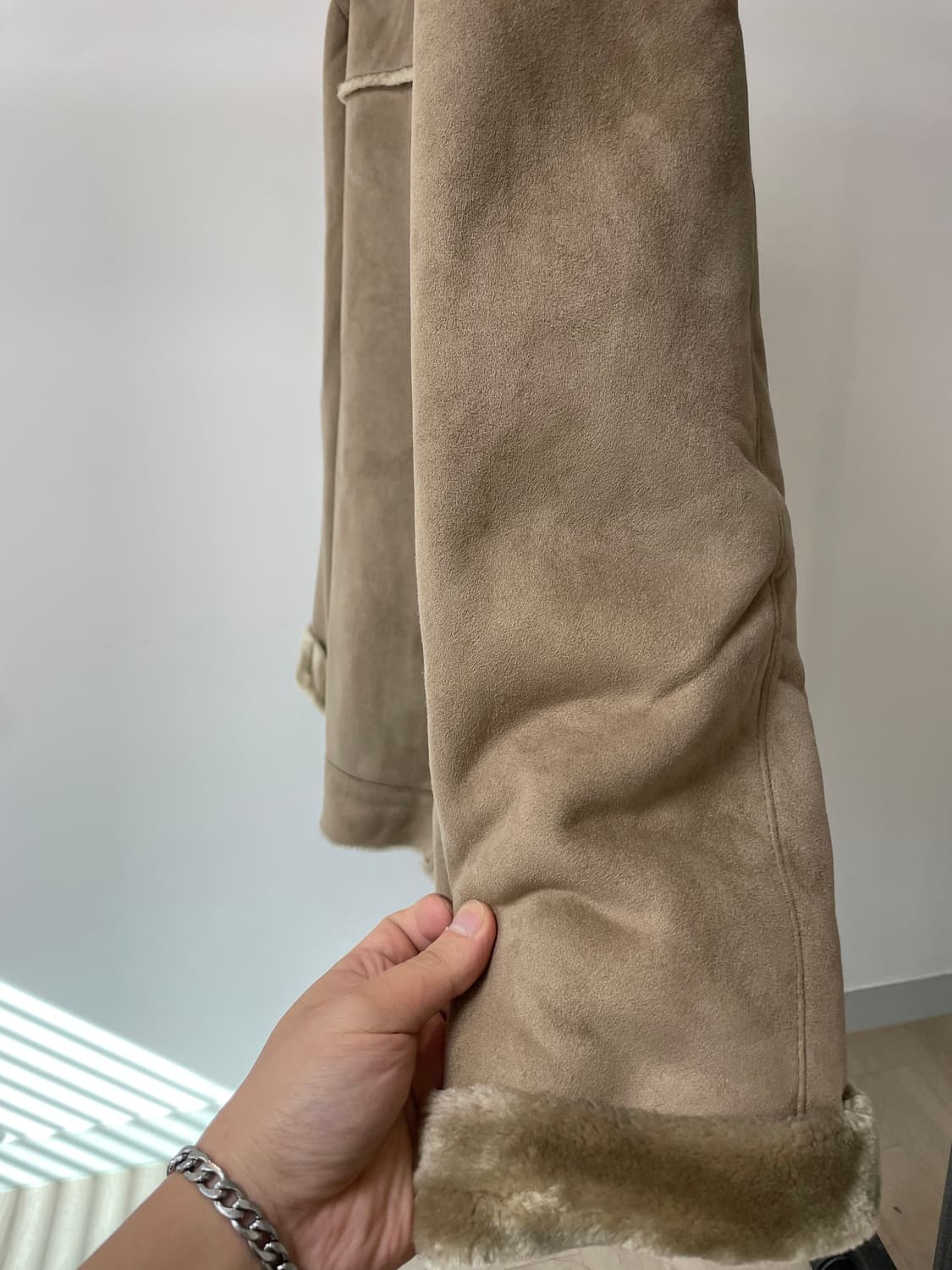 (105) Edwin 에드윈 시어링 무스탕 자켓 상품이미지5