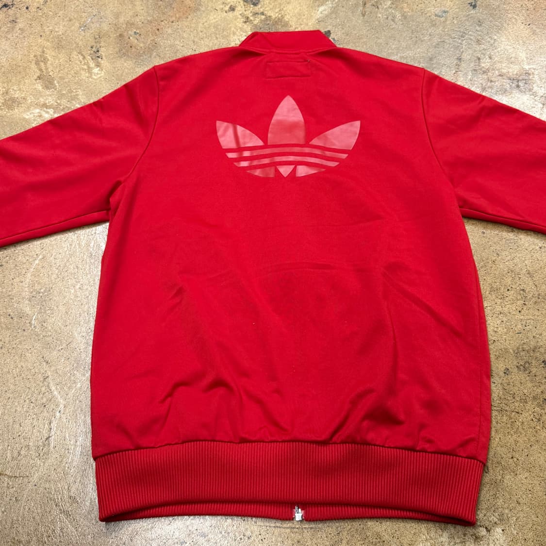 [정품/L] 아디다스 삼선 트랙탑 레드 져지 b17 상품이미지4