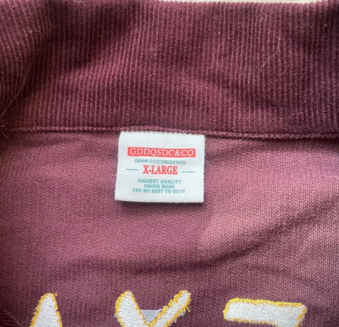 FFA Texas Corduroy Burgundy Jacket 상품이미지5