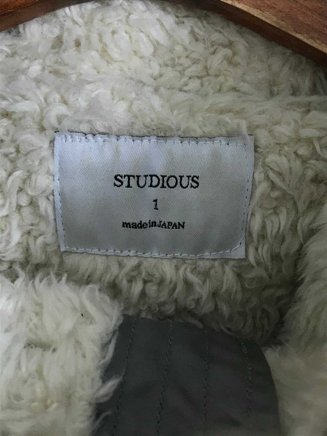 STUDIOUS 재팬 크롭 하이넥 퍼 MA-1 자켓 상품이미지7