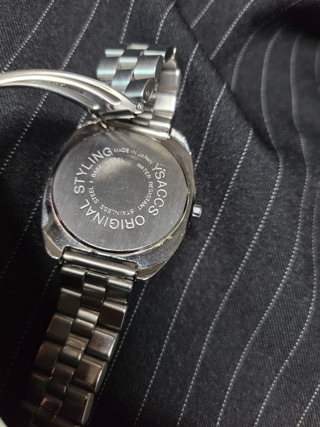 요지야마모토 와이삭스 빈티지 시계 상품이미지6