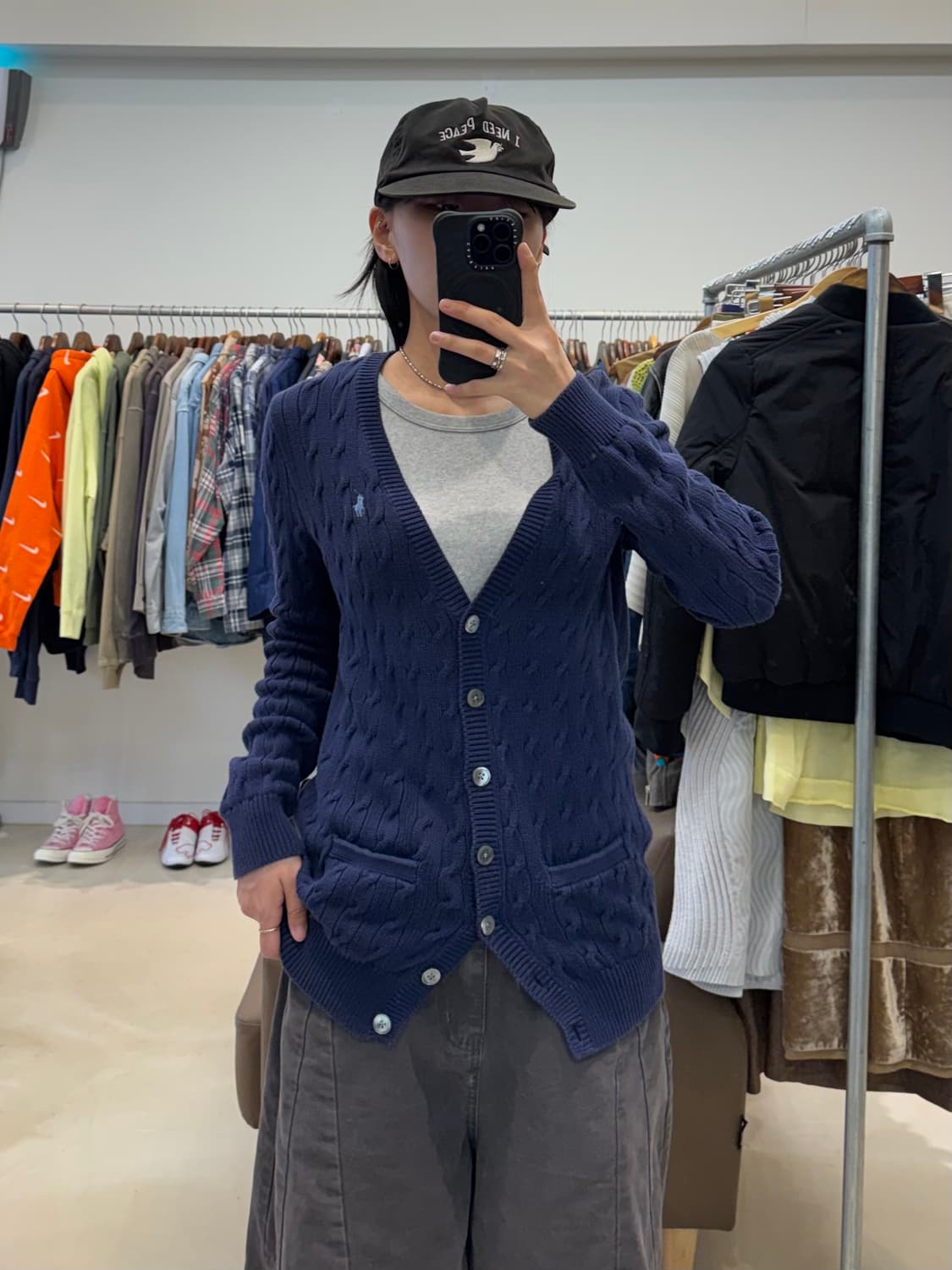폴로 랄프로렌 우먼스 케이블 가디건 상품이미지5