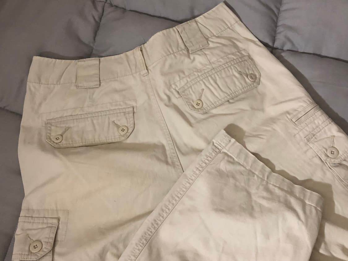 지오다노 카고팬츠 아이보리 상품이미지4