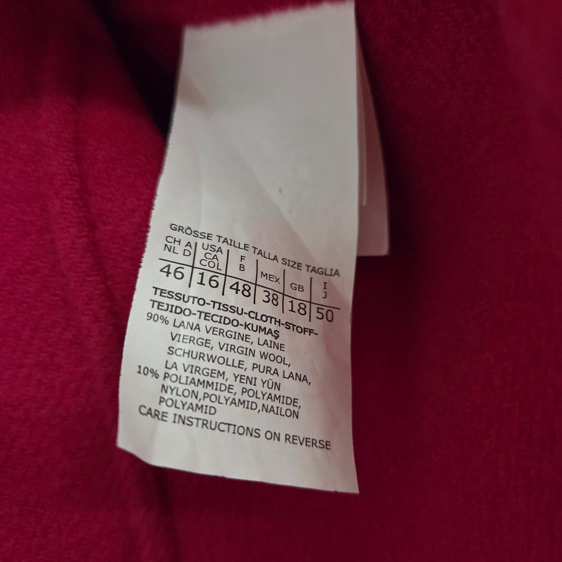 위켄드 막스마라 버진 울 혼방 A라인 루즈핏 하프 코트 상품이미지10