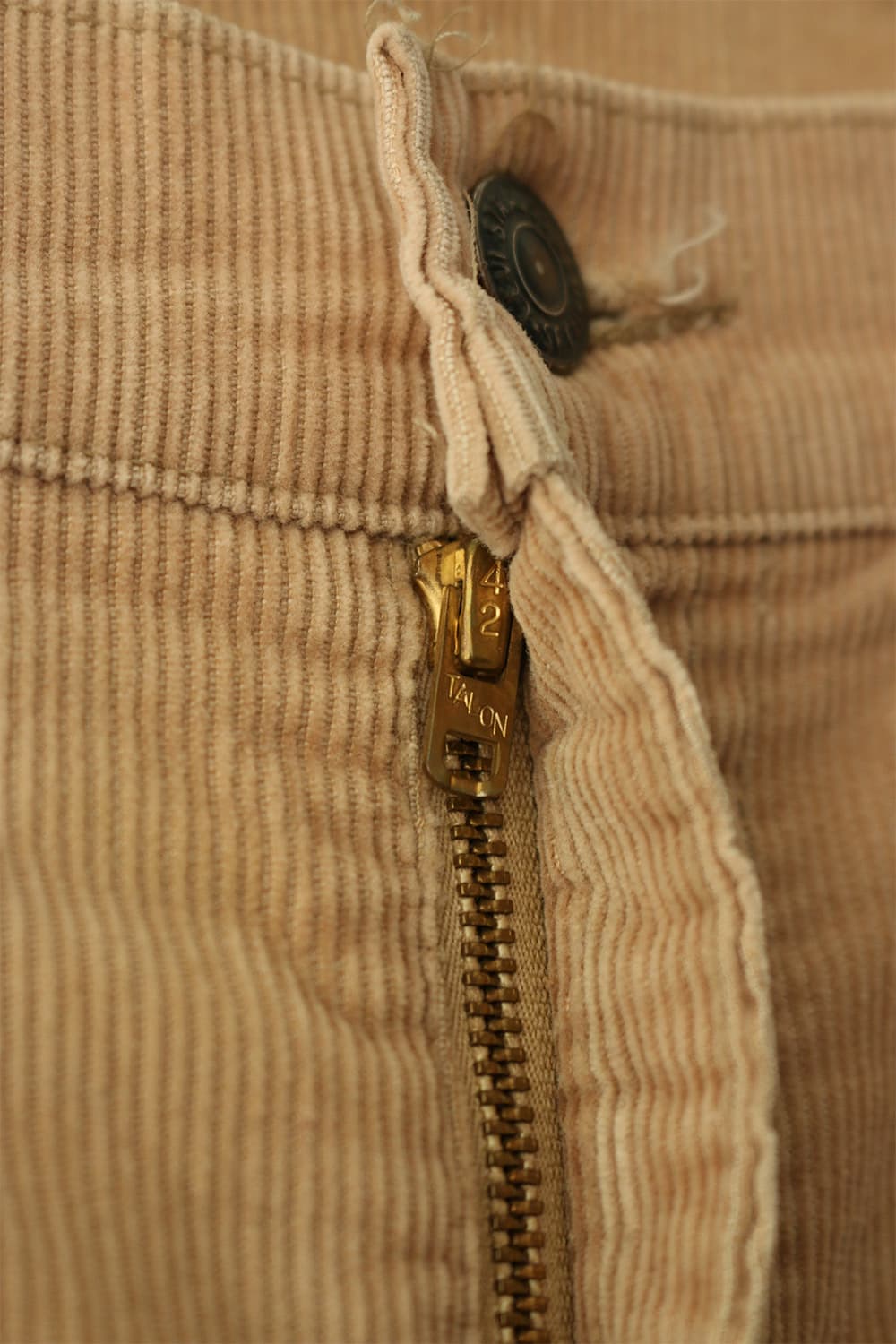 70s 리바이스 646 베이지 코듀로이 벨바텀 부츠컷 팬츠 상품이미지7