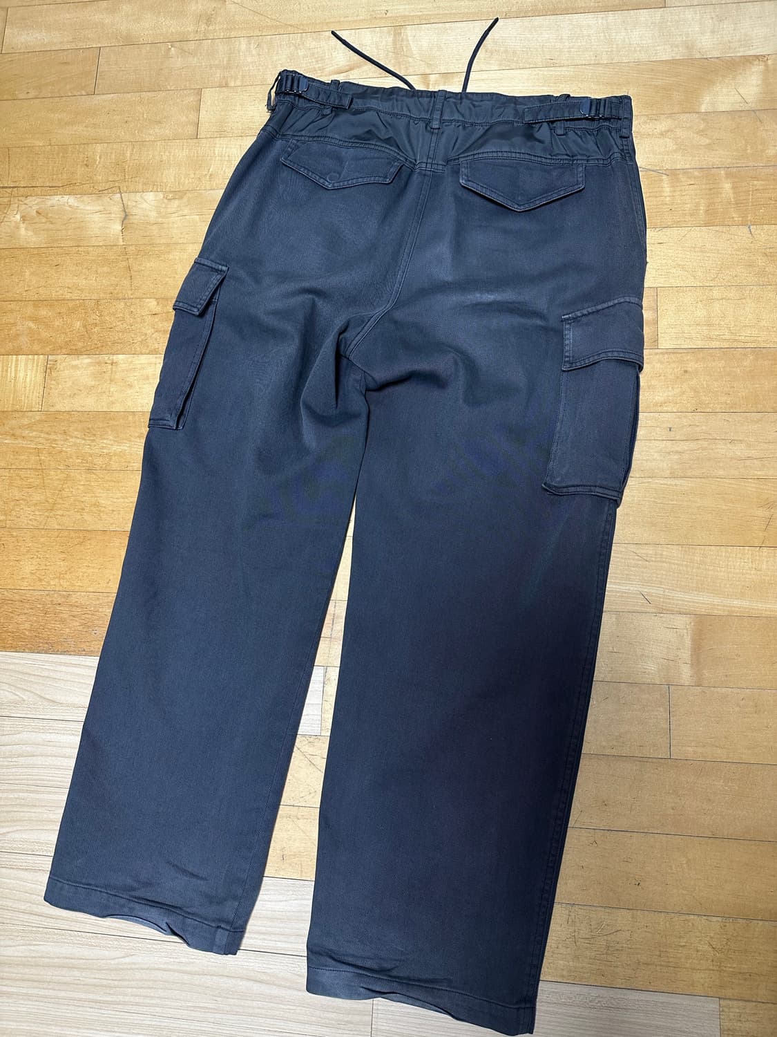 준지 루즈핏 카고 팬츠 그레이 44사이즈 상품이미지8