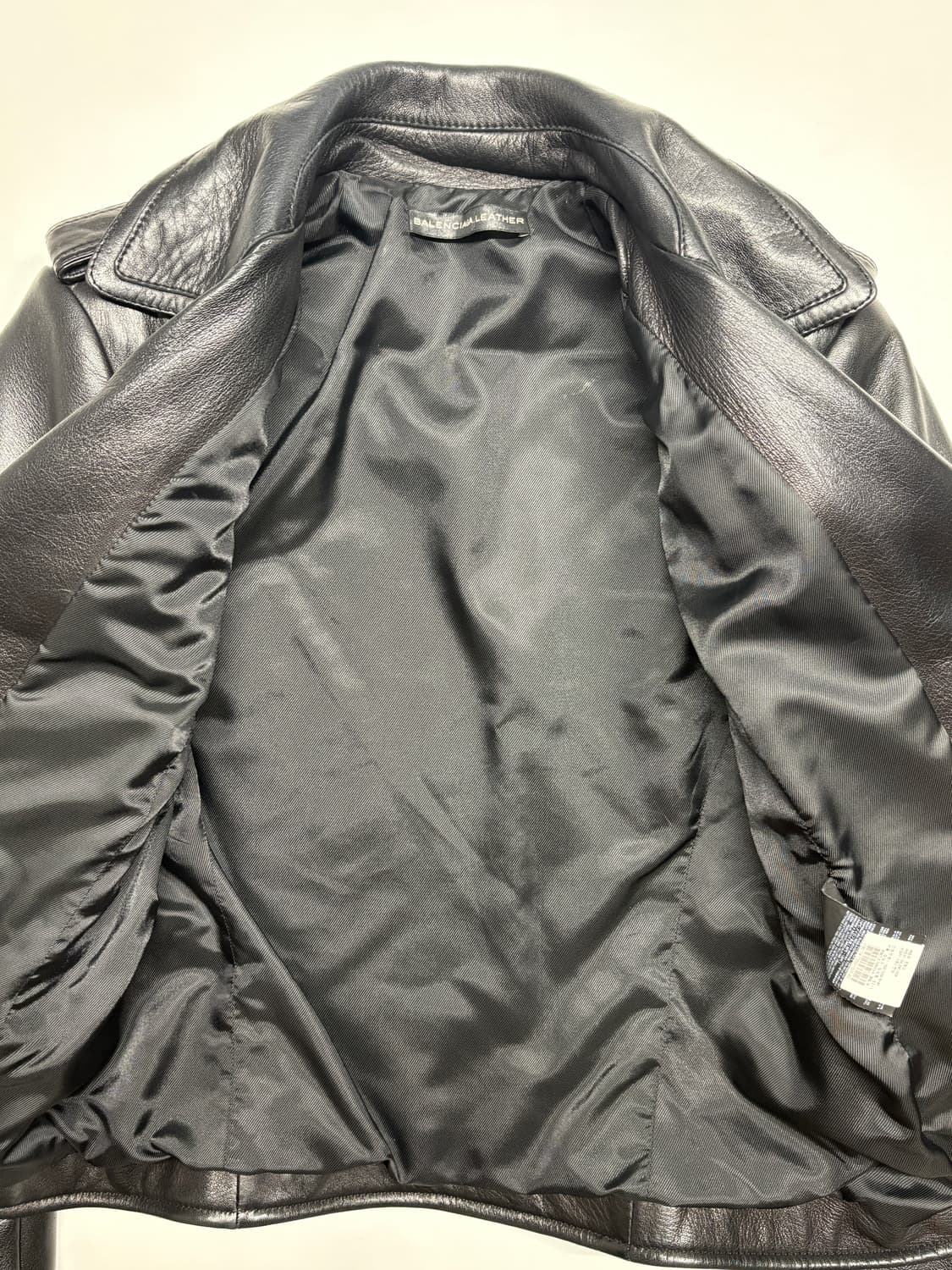 발렌시아가 11aw 모토 바이커 레더 자켓 상품이미지4