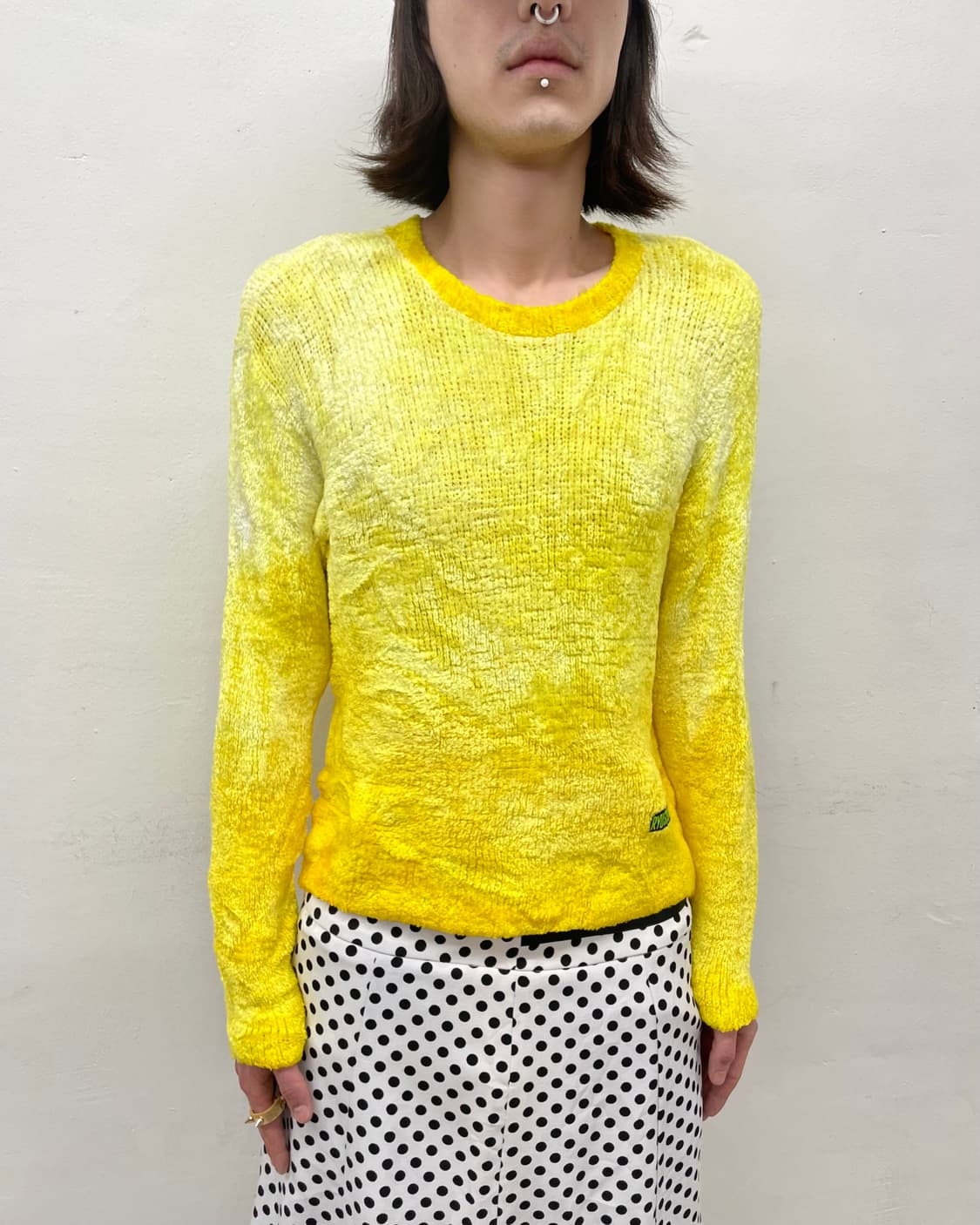 yellow washed knitwear  상품이미지3