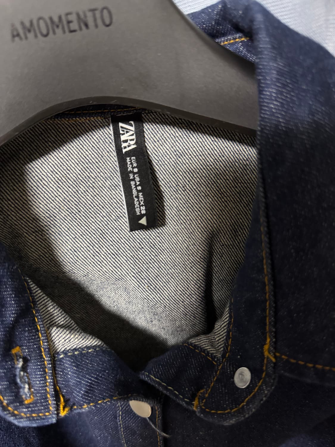 자라 데님 미니 원피스 상품이미지3