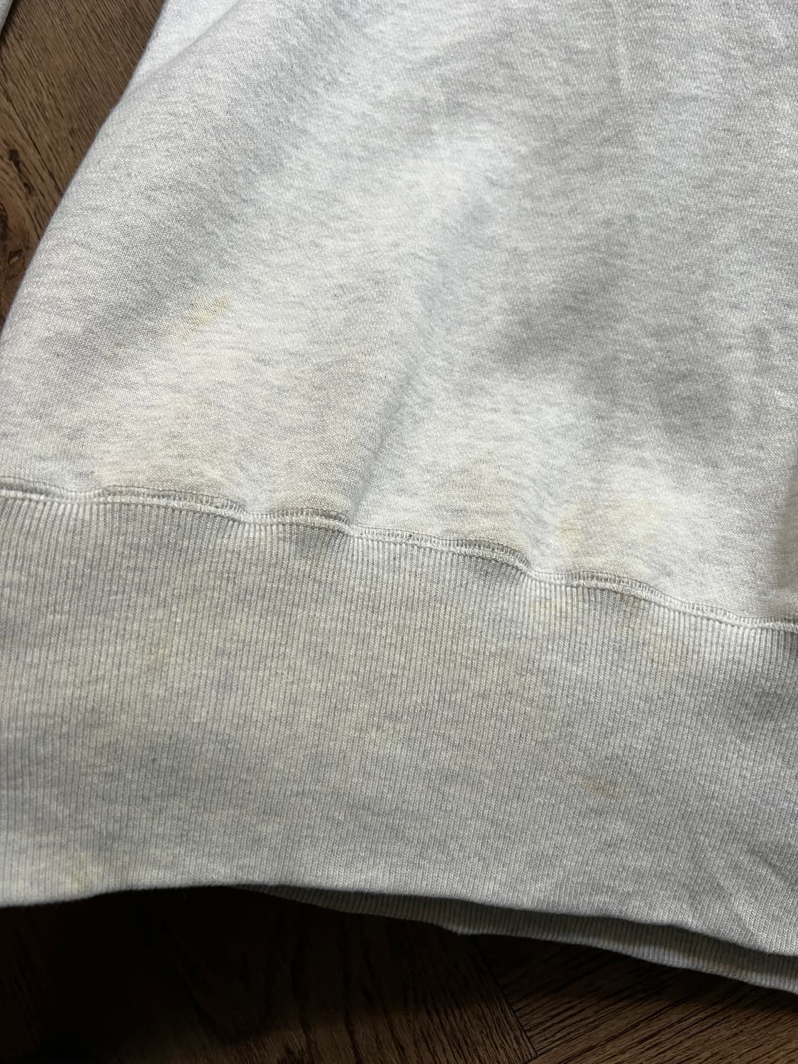 [L]HINOYA 히노야 유니온메이드 보로 패치 리페어 스웻셔츠 상품이미지7