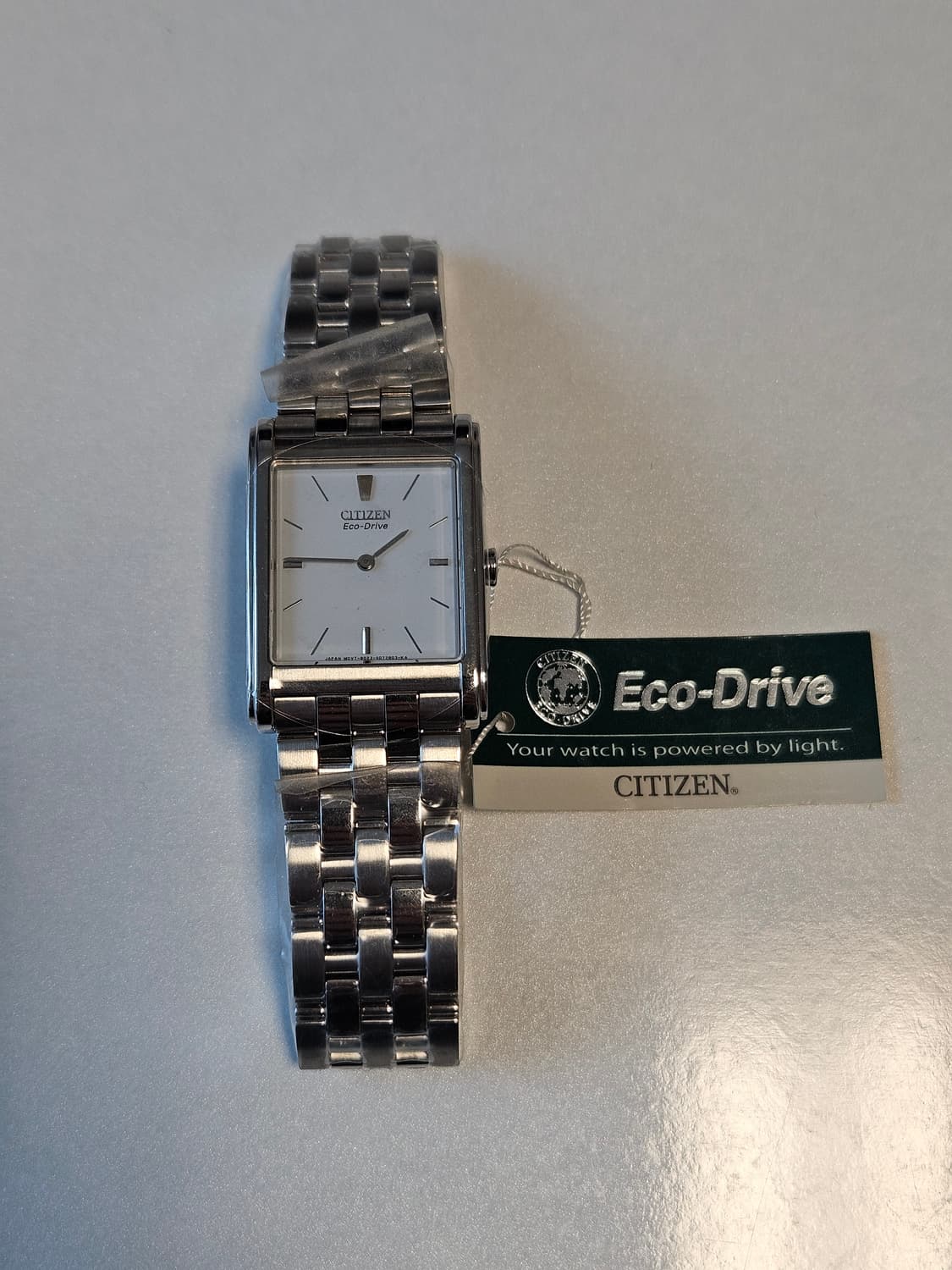 시티즌 Eco-Drive 사각 메탈 시계 민트급 상품이미지2