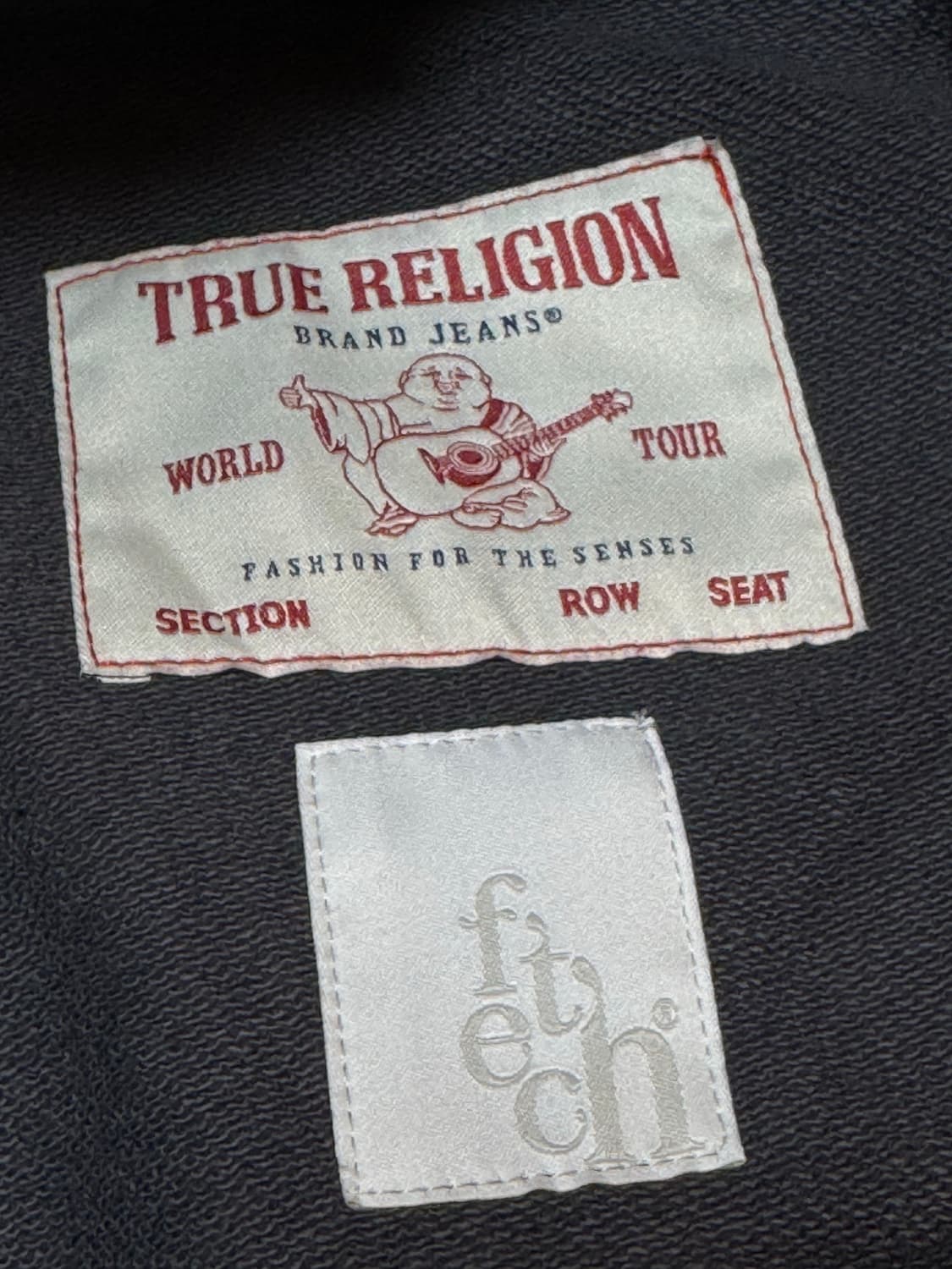 [M] 트루릴리젼 x 페치 스웻 세퍼레이트 카고 팬츠 레오파드 차콜 상품이미지10