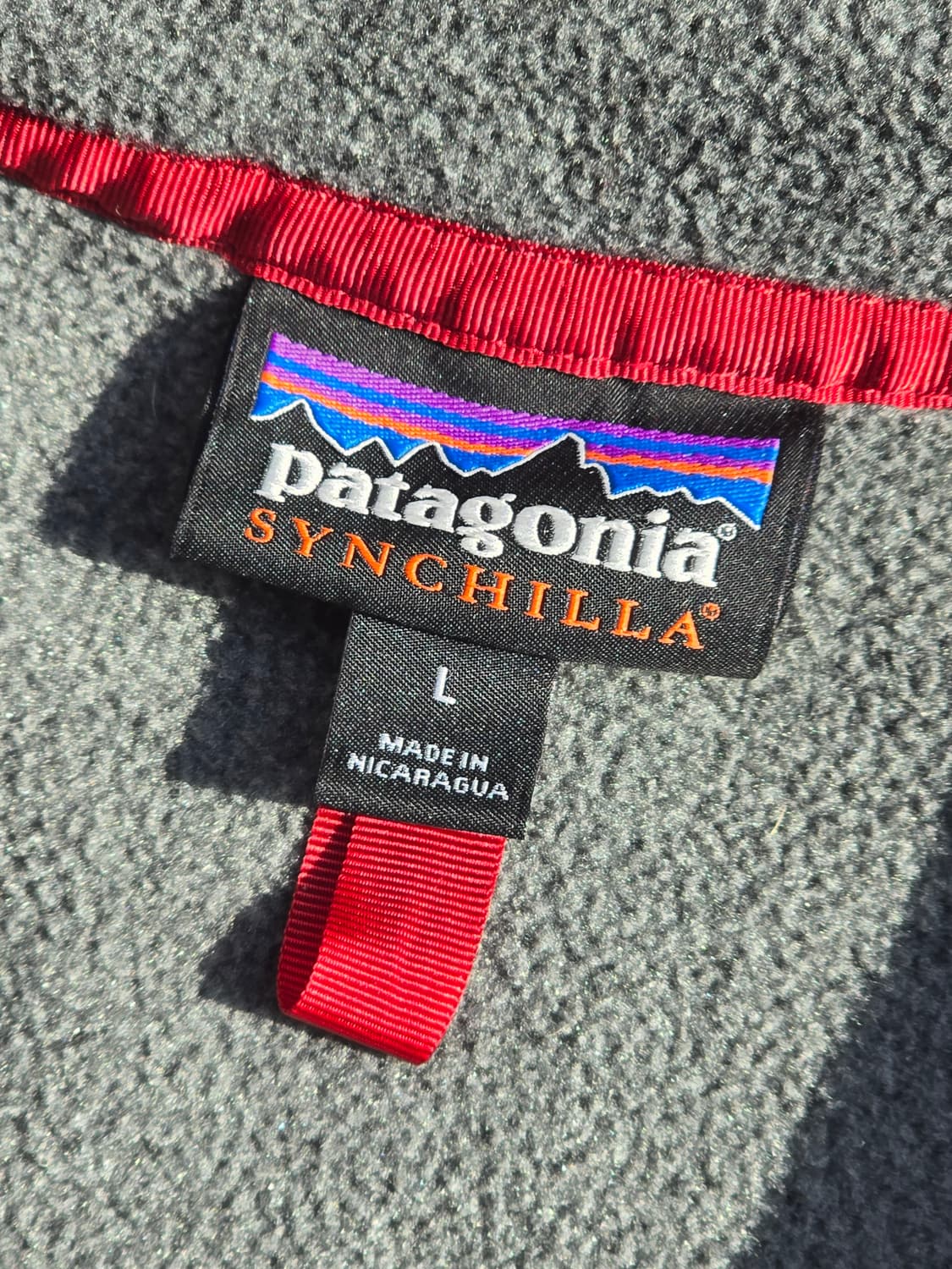 파타고니아 신칠라 스냅티 니켈 네이비 L 헤비웨이트 상품이미지3