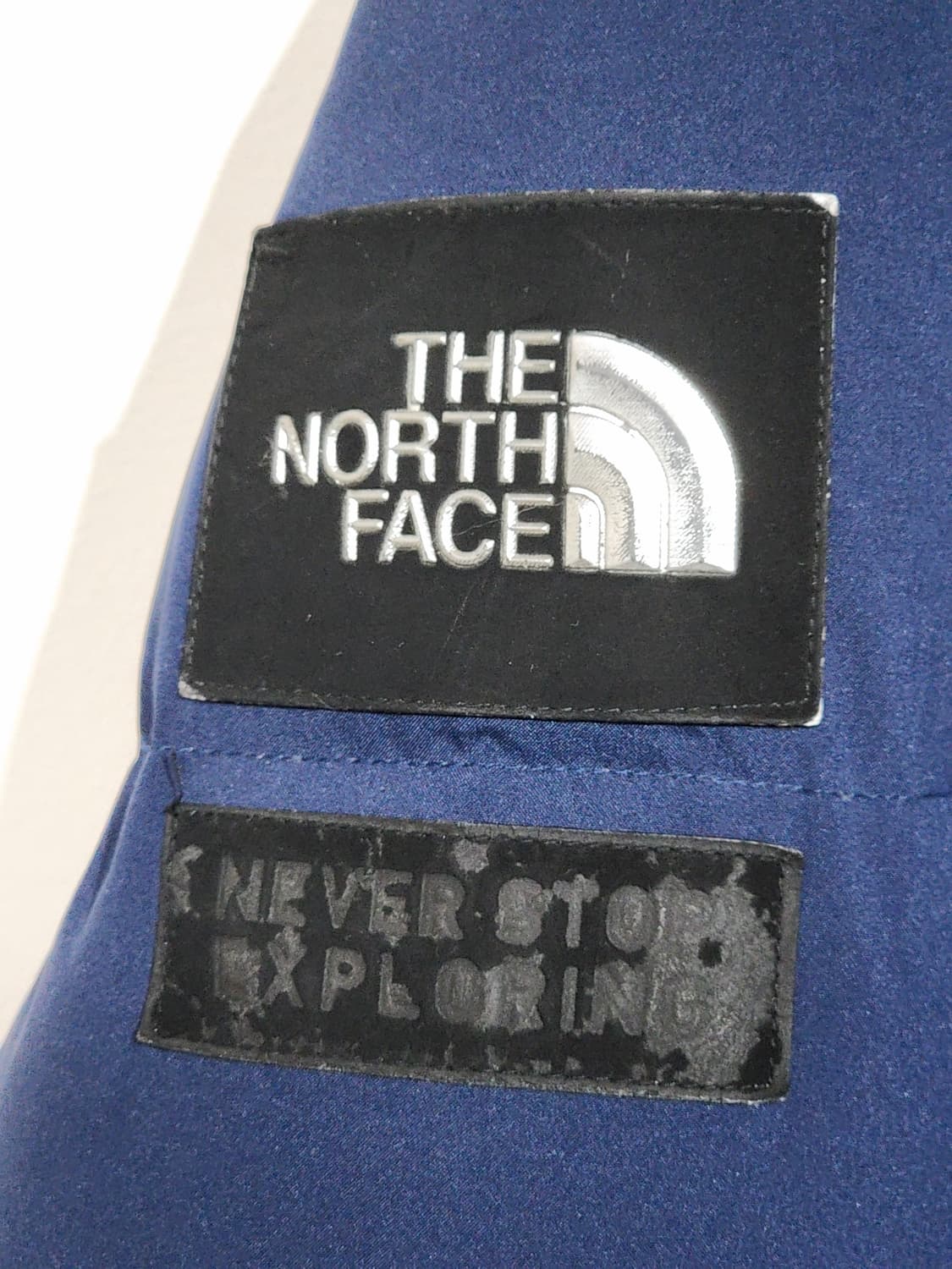 (L) 노스페이스 구스다운 롱패딩 점퍼 네이비 거위털 패딩코트  상품이미지5