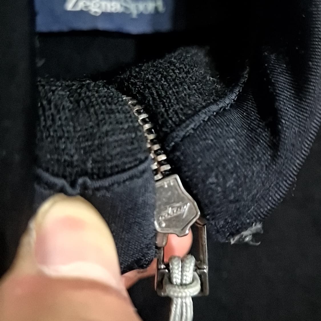 제냐 클래식 니트 집업 상품이미지5