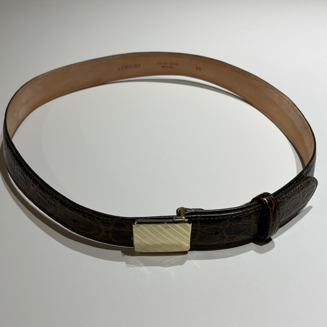 85) lemaire 르메르 밀리터리 벨트 상품이미지6