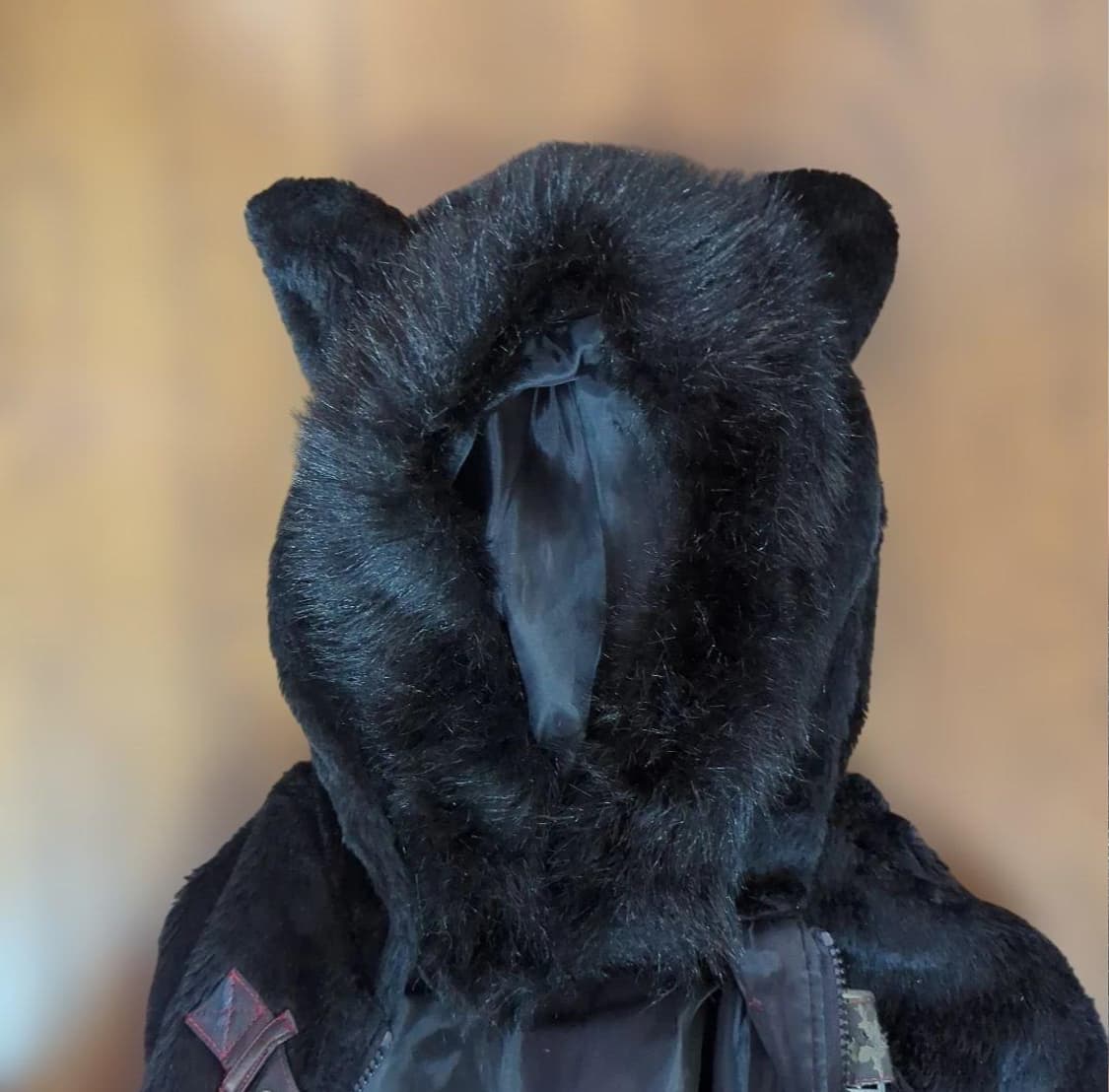 매드펑크 고양이 귀 네코미미 후드집업 퍼 점퍼 자켓 상품이미지5