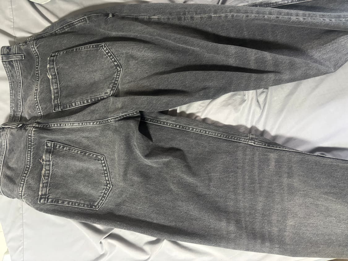 자라 배기핏 심라인 데님 32사이즈 판매합니다 상품이미지3