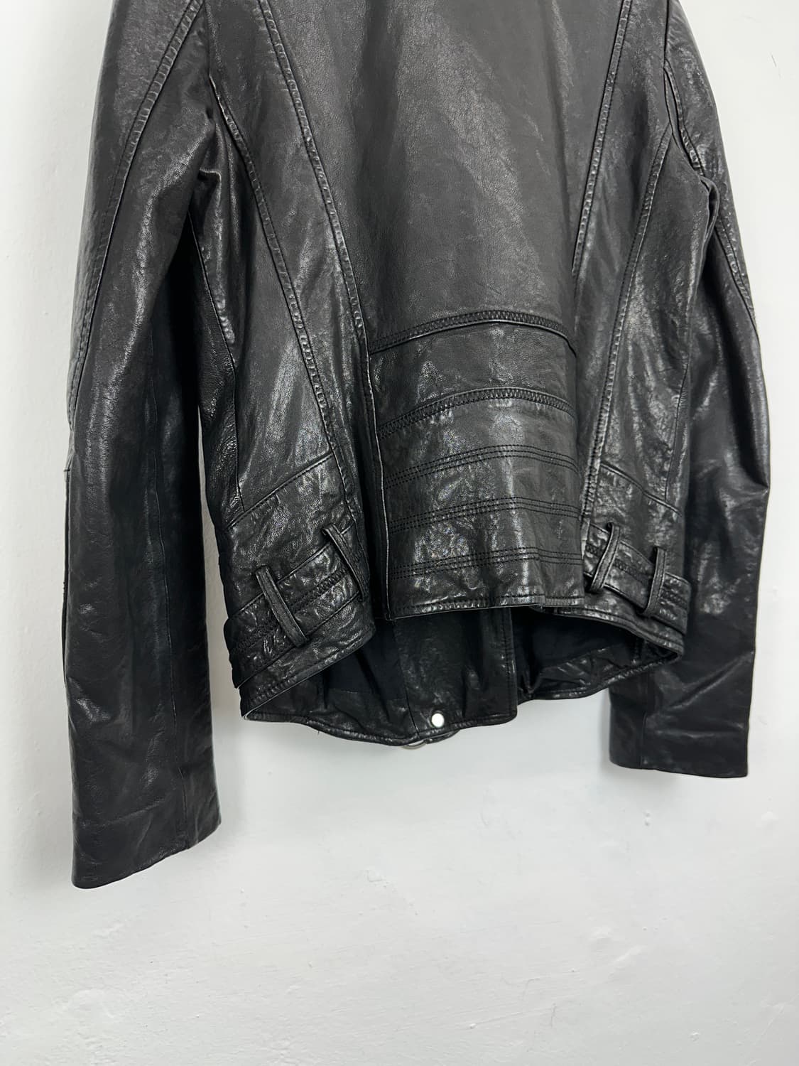 Sandro Paris Asymmetric Studded Lambskin 상품이미지8