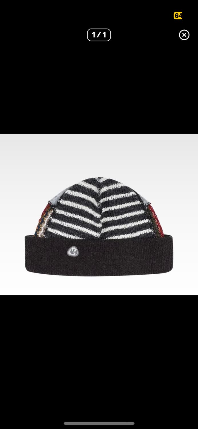 코이세이오 패치 비니 브라운 상품이미지1