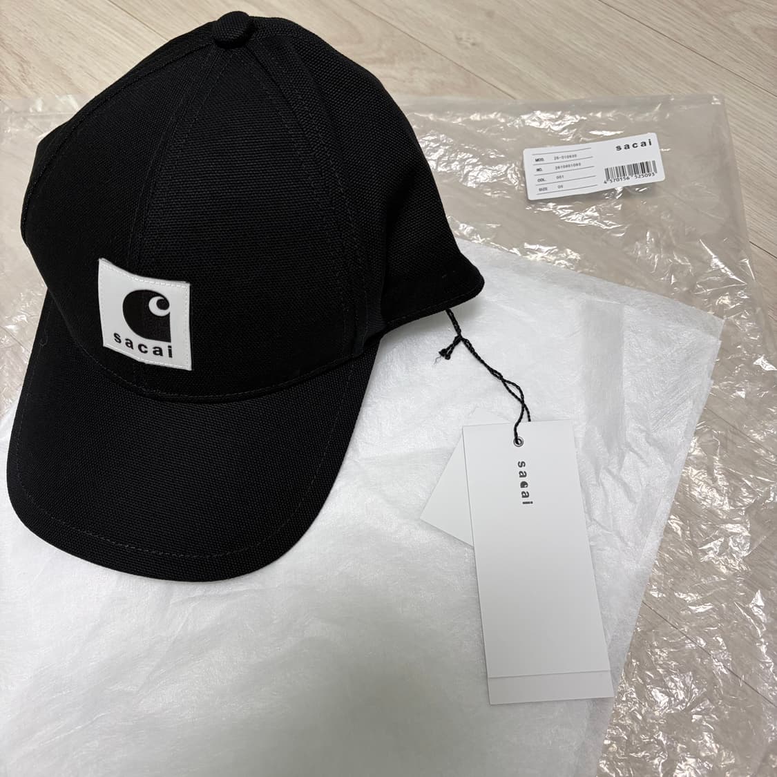 [새상품] 칼하트X사카이 덕 캡 상품이미지3