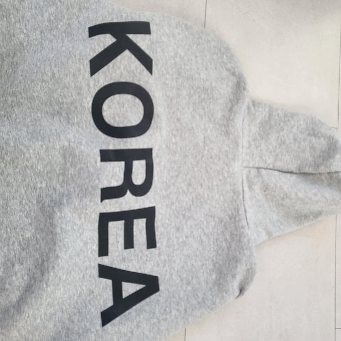 이지 SZNX 코리아 후드집업 HD-10 그레이 1사이즈 상품이미지2