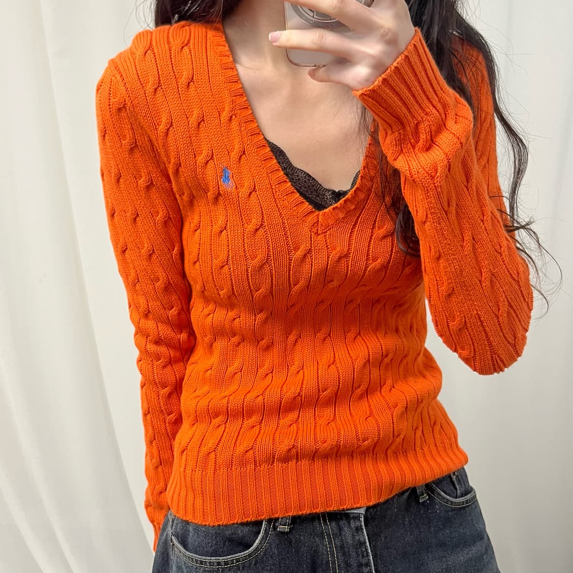 Polo Orange Knit  상품이미지2